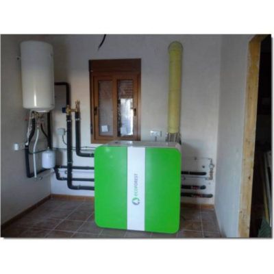 Repuesto junta manta del motor extractor estufa CANTINA NOVA 24 KW (Ecoforest)