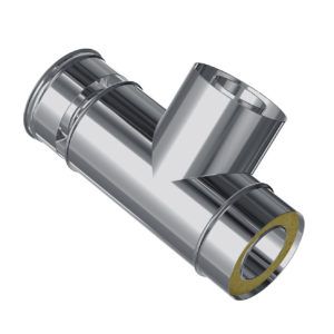 TE RECOGE HOLLÍN AISLADO EXTERIORES CON TAPE MACHO-HEMBRA 80/130 (INOX)