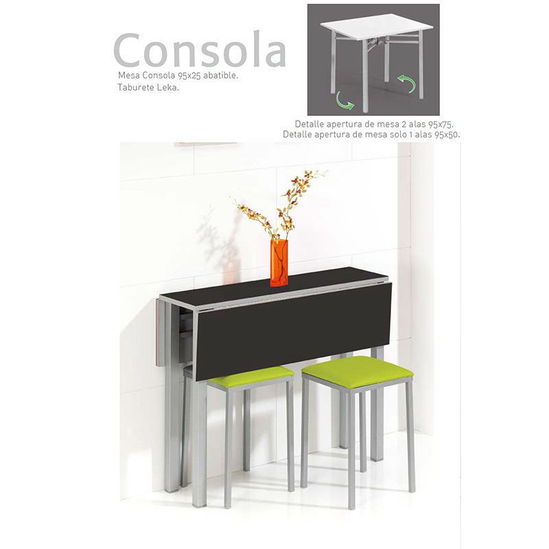 detalle-apertura-mesa-de-cocina-consola-ecobioebro