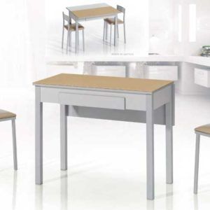 Promoción <span style='color:red;'>MESAS DE COCINA</span> MESA SOFI CRISTAL