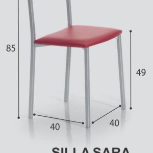 Promoción <span style='color:red;'>SILLAS DE COCINA</span> SILLA SARA