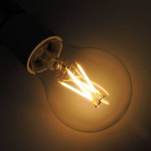 BOMBILLA LED A60 E27 6W (IMITACIÓN FILAMENTO)