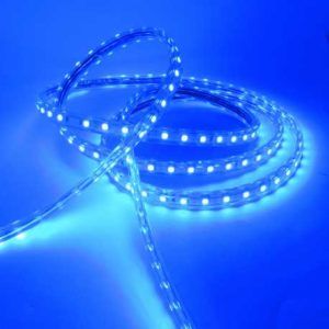ROLLO 50M DE TIRA LED A 230V IP65 AZUL