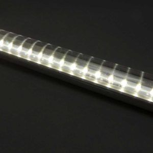 TUBO LED T8 DE 600MM 9W TRANSPARENTE