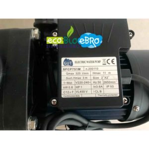 etiqueta bomba 1 cv SFCP 751 M ecobioebro