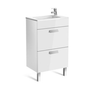 UNIK DEBBA COMPACTO 2 CAJONES 500MM BLANCO