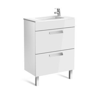 UNIK DEBBA COMPACTO 2 CAJONES 600MM BLANCO