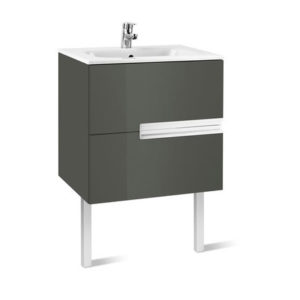 UNIK DEBBA ESTANDAR 3 CAJONES 1000 GRIS ANTRACITA BRILLO