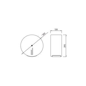 DISPENSADOR DE PAPEL HIGIENICO INDUSTRIAL INOX BRILLANTE