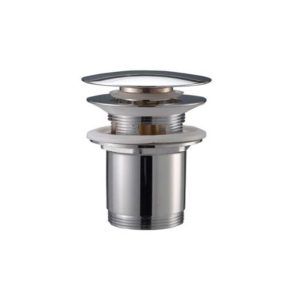 VÁLVULA CILÍNDRICA REDONDA CLIC – CLAC CON REBOSADERO 1-1/4″