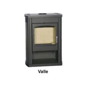 ESTUFA EN ACERO AL CARBONO, MOD. VALLE