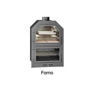 HORNO EN ACERO AL CARBONO MOD. FORNO 60 (FRONTAL O ENCASTRABLE)