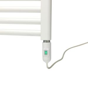 Toallero LED blanco ptc Ecobioebro