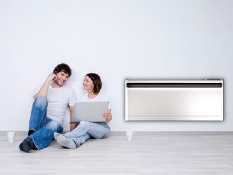 Adax Neo Plata pared convector de ahorro de energ/ía 200/ mm de altura pared convector calefacci/ón el/éctrica 1000 wattsW