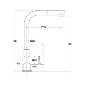 esquema-grifo-cocina-bubal-extensible-ecobioebro