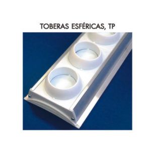 TOBERAS ESFÉRICAS ORIENTABLES