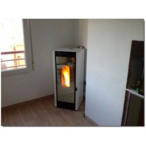 ESTUFA DE PELLETS AIRE CANALIZABLE DUBAI (11,8 Kw)