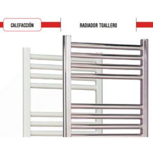 RADIADOR TOALLERO CONCEPT CROMADO 800X500 mm