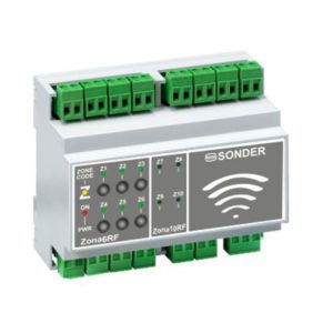 Receptor radio para 6 zonas (Zona 6 FR) (suelo radiante)