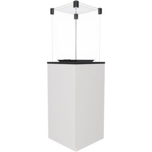 Calentador de gas Panel blanco PATIO M (Exteriores)