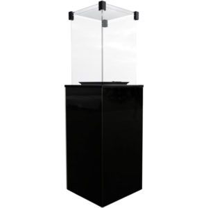 Calentador de gas Panel negro PATIO M (Exteriores)