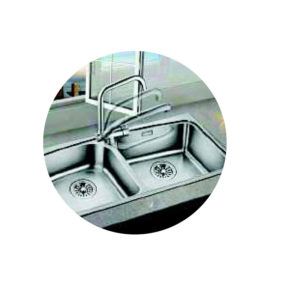 GRIFO DE COCINA ABATIBLE VERTICAL