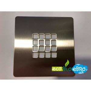 REJILLA DESAGÜE CUADRADA ACERO INOX HIDRONATUR (platos de ducha)