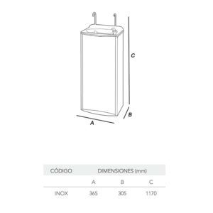 esquema-fuente-de-agua-inox-ecobioebro