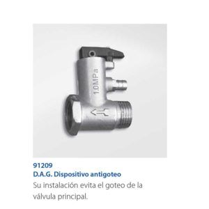 DISPOSITIVO ANTI-GOTEO TERMOS ELÉCTRICOS