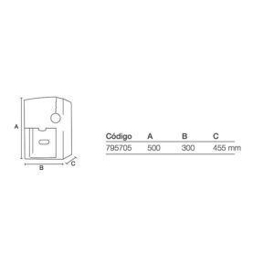 Fuente para oficinas FC-200 ROP S