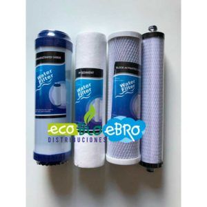 PACK REPUESTOS FILTROS OSMOSIS INVERSA TUCANA