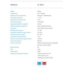 FUENTE DE AGUA COLUMBIA FC900F