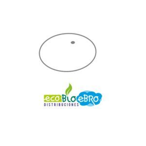 TAPA REDONDA CROMADA PLATO DUCHA VISUAL (HIDROBOX)