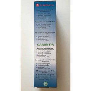 DESCARGADOR “ECOCYCLÓN 10” DOBLE PULSADOR