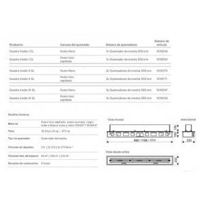 QUEMADOR BIOETANOL QUADRA INSIDE (serie SL)