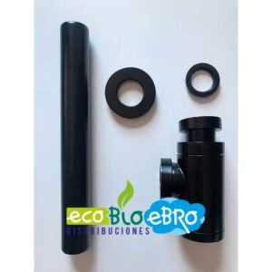 SIFÓN MINIMALISTA NEGRO MATE