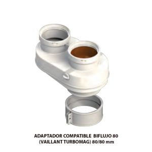 ADAPTADOR-COMPATIBLE--BIFLUJO-80-(VAILLANT-TURBOMAG)-ecobioebro