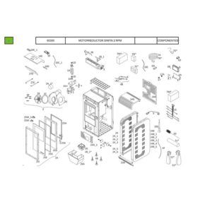 MOTORREDUCTOR SINFÍN 2 RPM (VIGO) Ecoforest