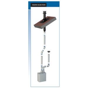 ADAPTADOR COMPATIBLE BIFLUJO 80 (SAUNIER DUVAL / THEMACLASSIC)