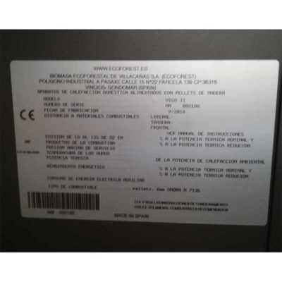 ETIQUETA-ESTUFA-VIGO-II-ECOFOREST-ECOBIOEBRO