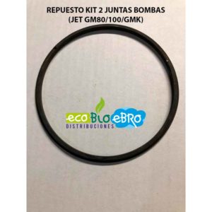REPUESTO KIT 2 JUNTAS BOMBAS (JET GM80:100:GMK) ecobioebro