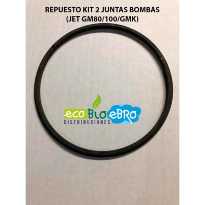 REPUESTO KIT 2 JUNTAS BOMBAS (JET GM80:100:GMK) ecobioebro