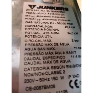 REPUESTO CIRCUITO IMPRESO CALDERA JUNKERS EUROSMART