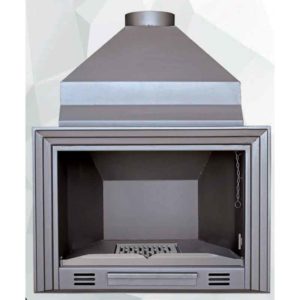 CHIMENEA ACERO MODELO A-RELIEVE