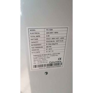 etiqueta-fuente-de-agua-columbia-fc-1200-ecobioebro
