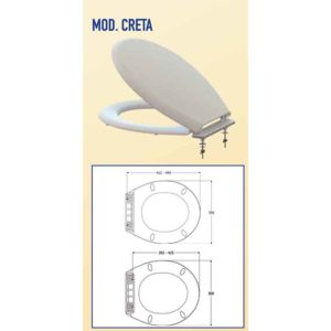 ASIENTO WC (MODELO CRETA) ECOBIOEBRO