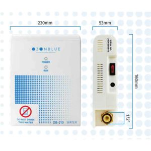 Equipo de ozono para agua OB-210 ecobioebro