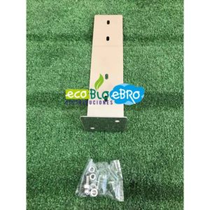 ADAPTADOR LATERAL PARA SOPORTE TEJADILLO CONTADOR GAS G-4 INOX CON RACORES 7/8 ESTANCOS