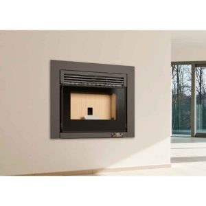 AMBIENTE ESTUFA INSERTABLE DE PELLET AIRE CANALIZABLE (IKARO) ECOBIOEBRO