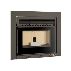 ESTUFA INSERTABLE DE PELLET AIRE CANALIZABLE (IKARO) ECOBIOEBRO
